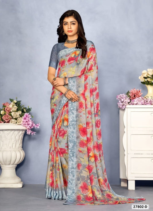 Chiffon Sari