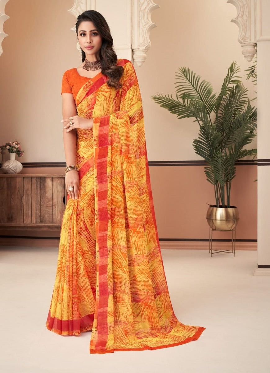 Chiffon Sari