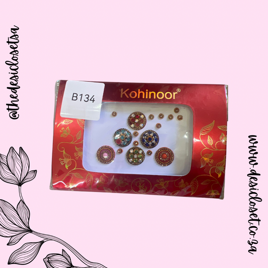 Designer Bindi card