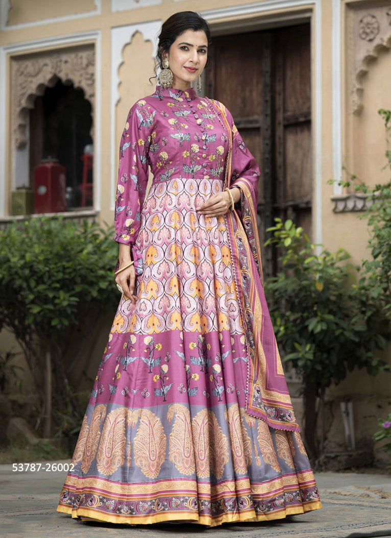 Dola Silk Gown