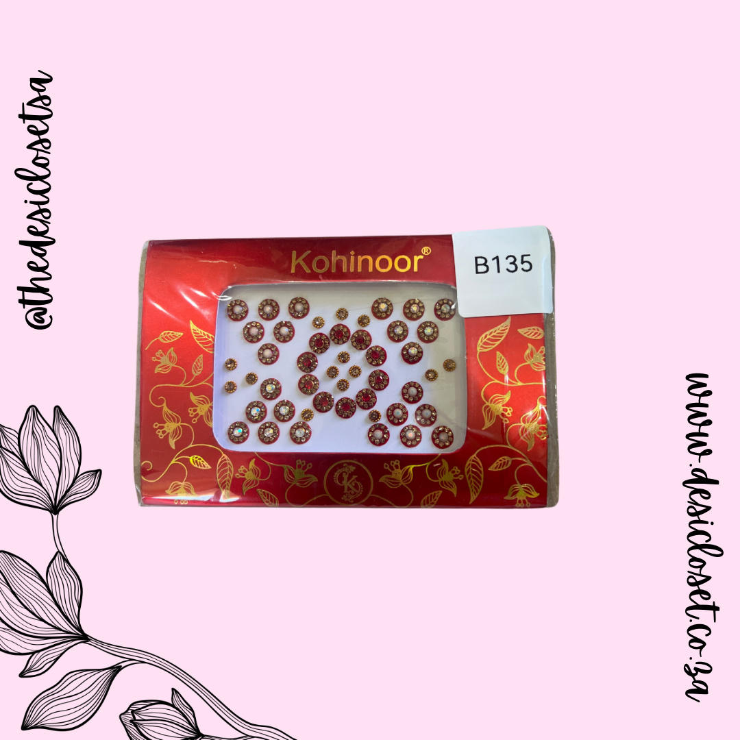 Designer Bindi card